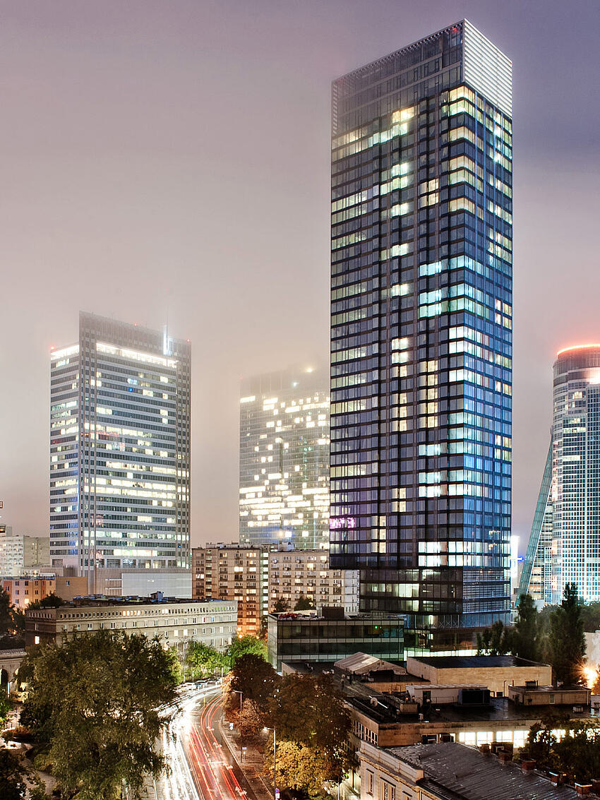 Twarda Tower Warschau, Polen