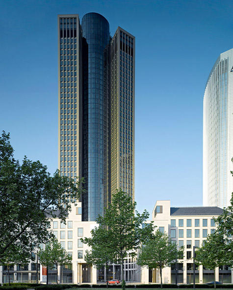 Stick system façade – Tower 185, Frankfurt am Main, Germany
