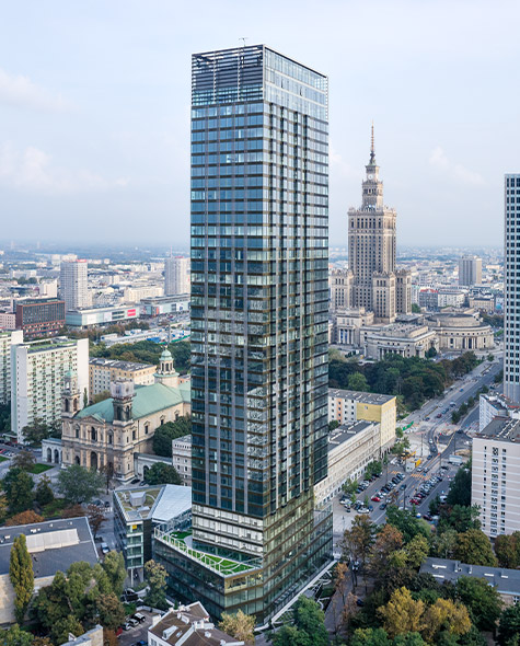 Twarda Tower, Warsaw, Poland