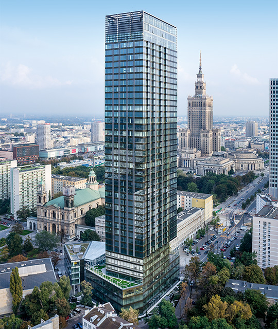 Fassadenbau in Warschau – FKN GROUP